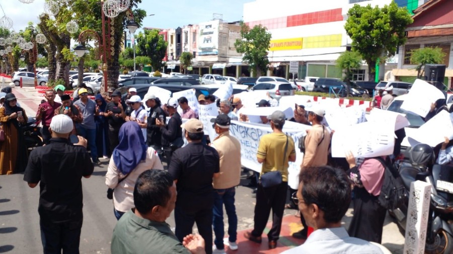 Penegakan Hukum Bengkulu Didesak, Massa Tantang Transparansi