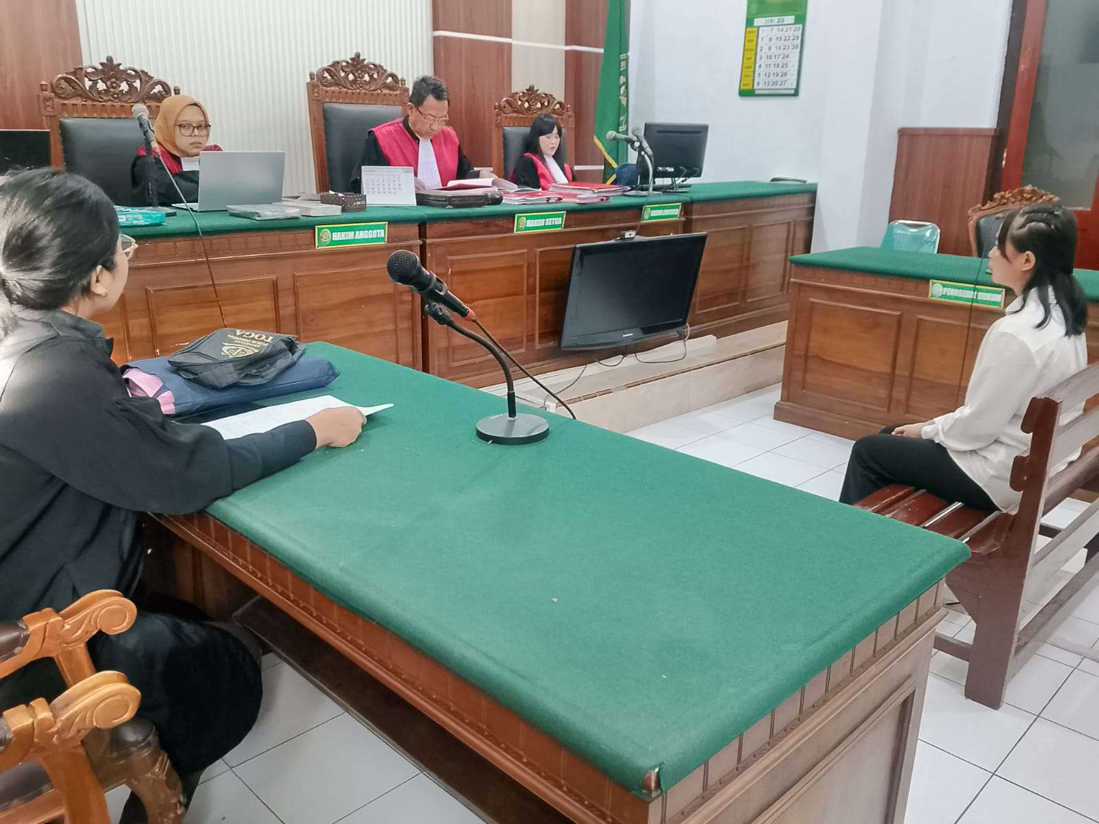 Promosi Judi Online Rachmawati Disidang PN Surabaya