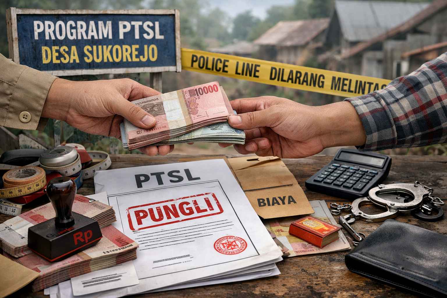 Dugaan Pungli PTSL Desa Sukorejo Lamongan