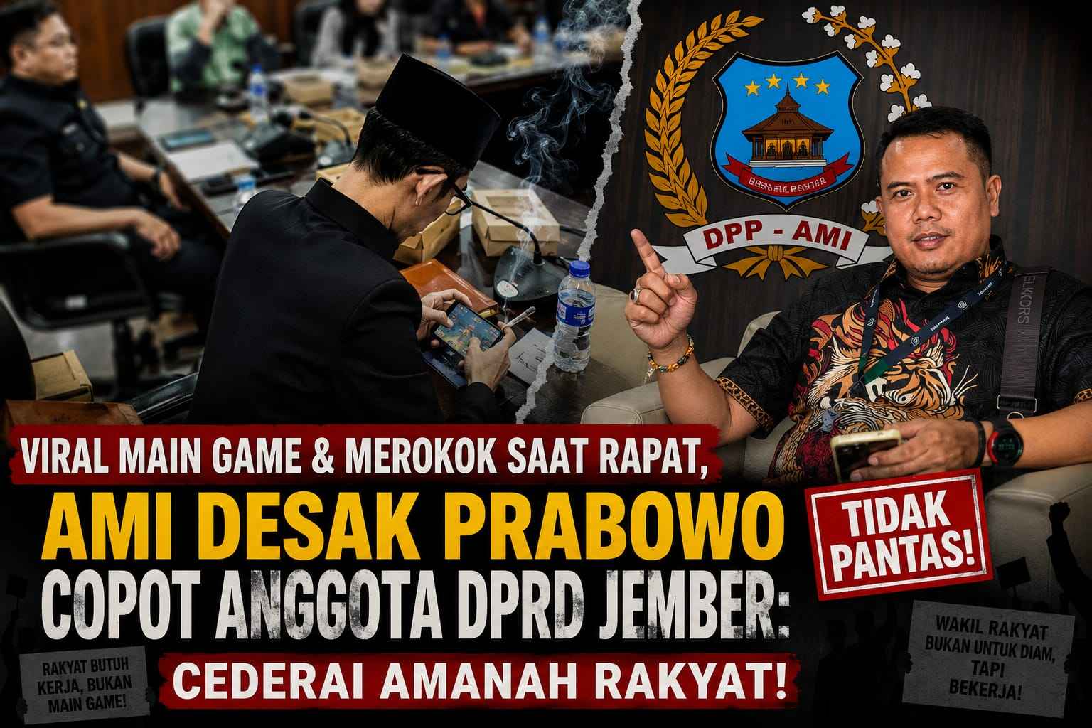 Game DPRD Jember Viral, Gerindra Diminta Bertindak Tegas