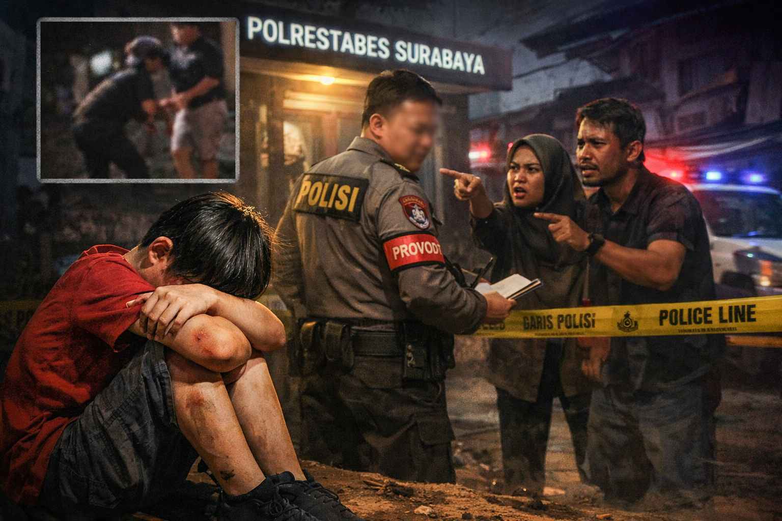 Pelecehan Anak Surabaya, Aipda Slamet Hutoyo Akui Perbuatan
