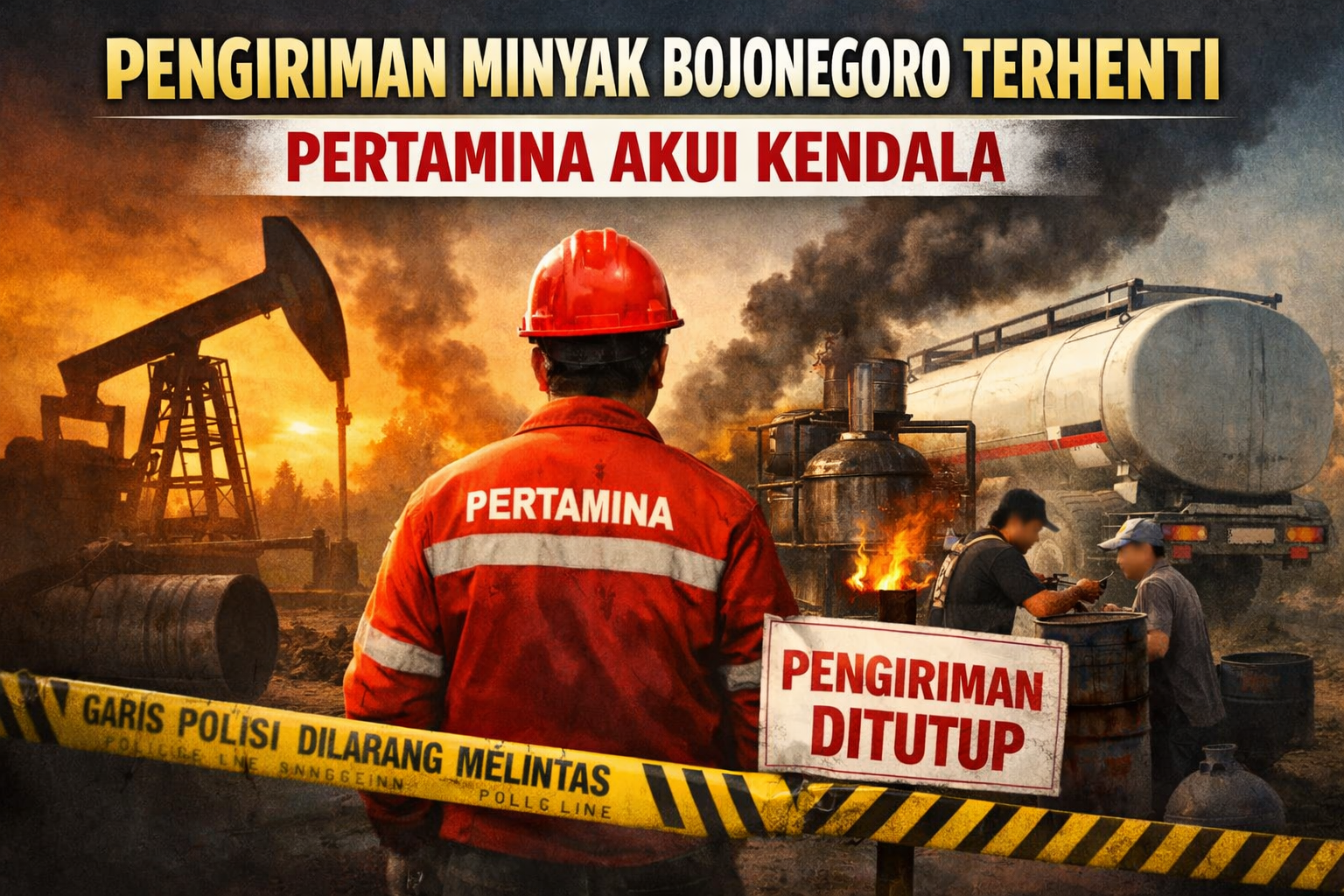 Pengiriman Minyak Bojonegoro Terhenti, Pertamina Akui Kendala